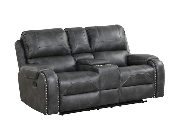 Titan Charcoal OVERSIZED 3pc Reclining Set 2003