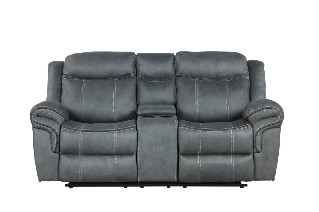 Andres Grey 3pc Reclining Set