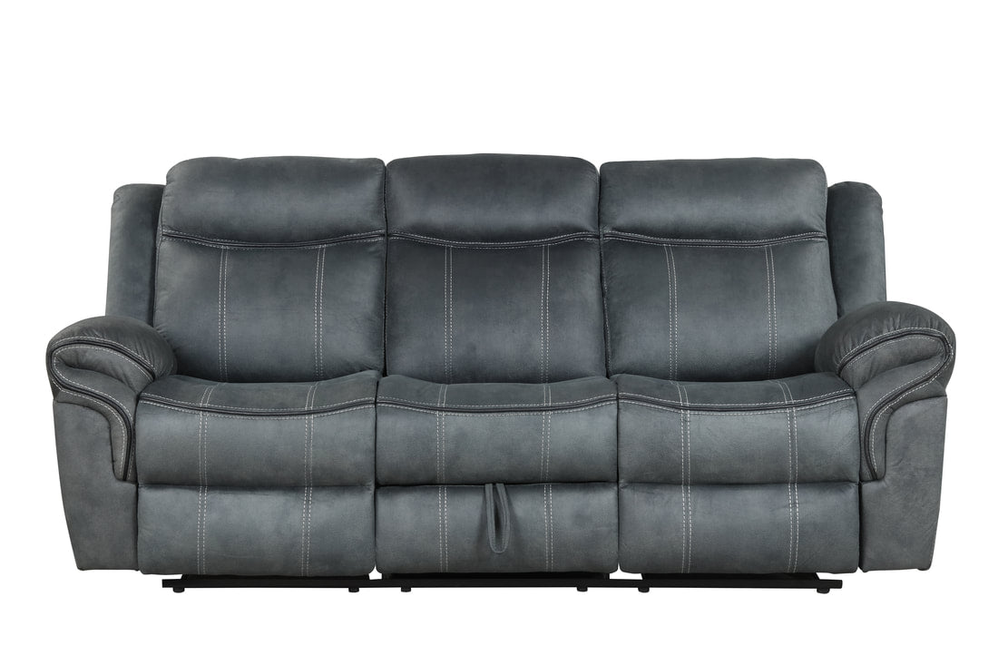 Andres Grey 3pc Reclining Set